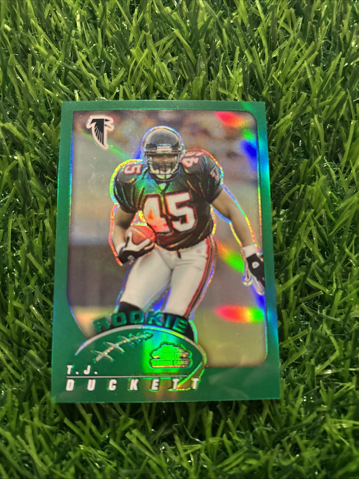 TJ Duckett Topps Chrome #228 Base