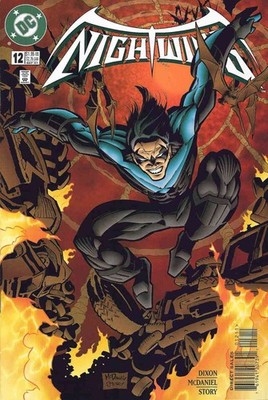 Nightwing #12 VF/NM; DC | Chuck Dixon - w/Bag+Board