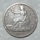 1877 P Trade Dollar w/ Nice Toning and in Great Circulated Condition