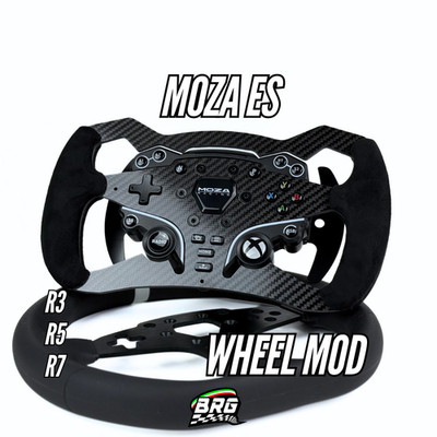 Moza ES Carbon Fiber Wheel Mod, for ES Wheel Hub