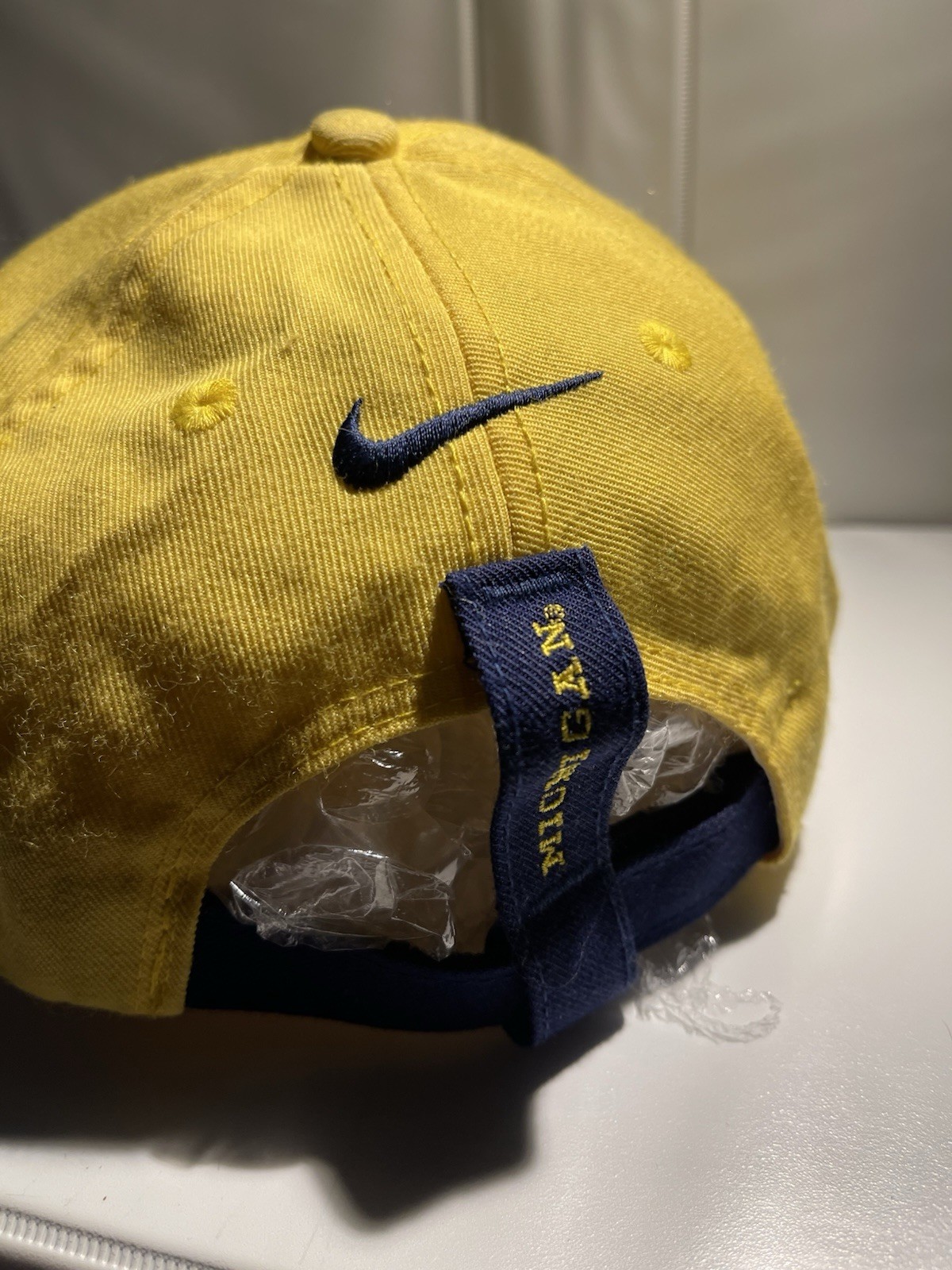 Vintage 90s Michigan Nike Hat strap back   Baseball Cap thumbnail 3