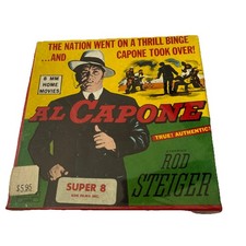 Al Capone Super 8mm Rod Steiger Ken Films Brand New Sealed