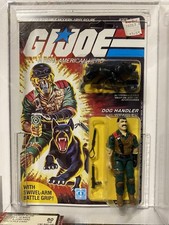 1984 AFA 80 NM Archival Hasbro ARAH GI Joe Mutt & Junkyard 32 Back MOC MOSC