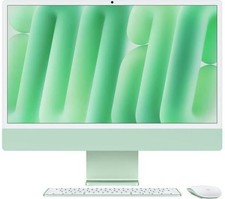 Image of APPLE iMac 4.5K 24" (2024) - M4, 256 GB SSD, Green 
