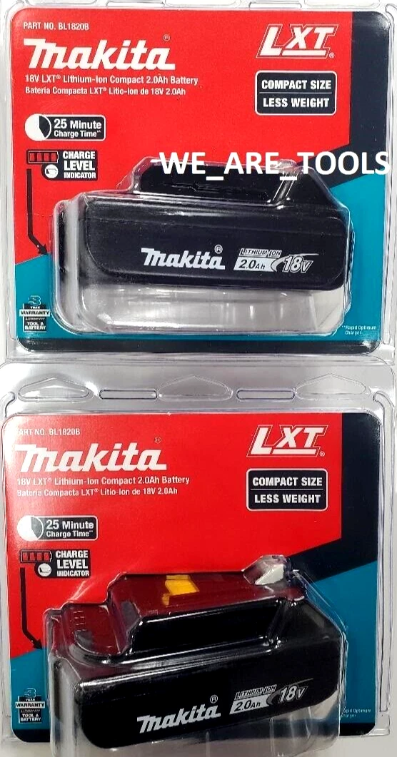 Batterie MAKITA 18V 2Ah Li-Ion BL1820B