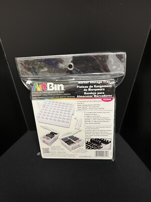 ArtBin Marker Storage Tray-White, 6939AB