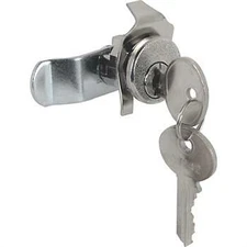 PRIME LINE MAIL BOX LOCK S4125 COUNTER CLOCKWISE ROTATION CAMP STYLE WITH CLIP