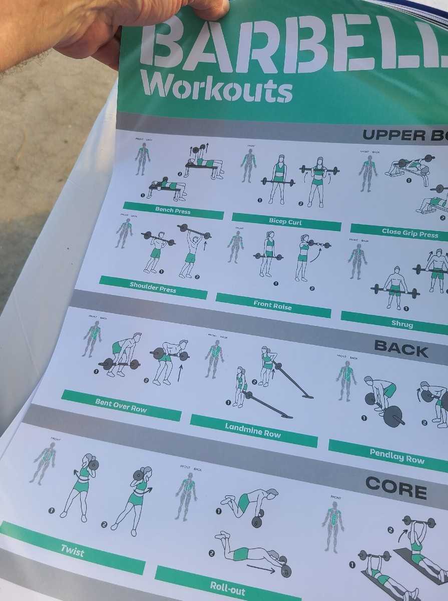 Workout Poster Resistance Tube Workout Routine Printable