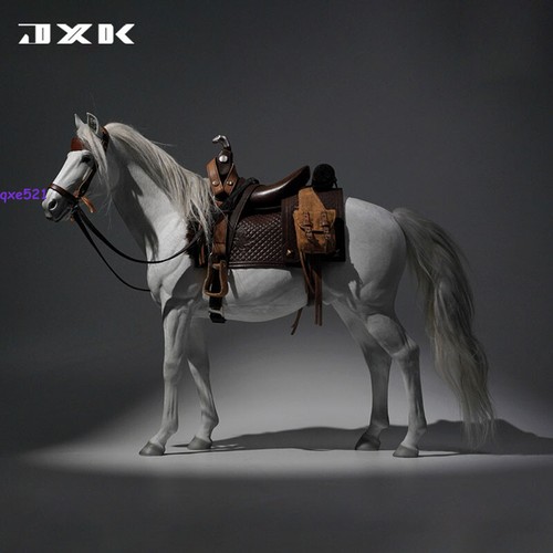 Modellino cavallo Jxk 1/6 figure animali decorazione gk soldato scena giocattolo montaggio da collezione - Foto 3 di 10