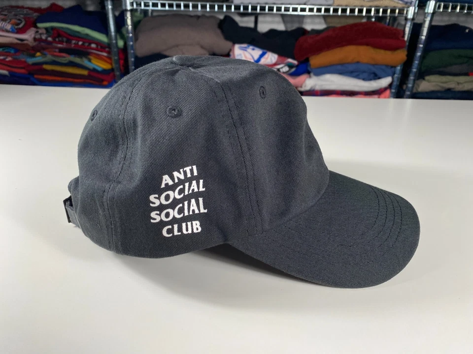 2016 Japan Capsule Anti Social Social Club x Mastermind Japan 6-Panel Strap Hat - Image 2 of 4