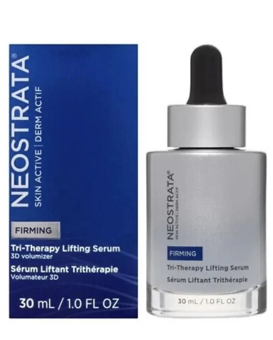 NEOSTRATA SKIN ACTIVE FIRMING Tri-Therapy Lifting Serum 3D volumizer-30 ML-BNIB