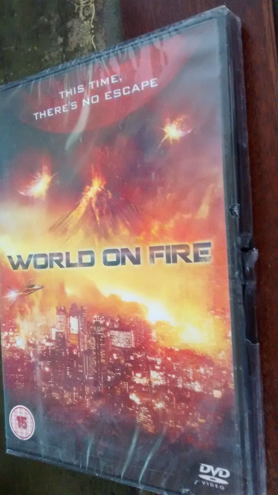 World On Fire DVD (2012) Anna Adair Brand New/sealed