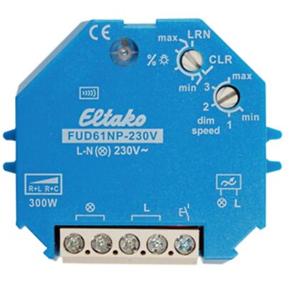 Eltako Funkaktor Universal-Dimmschalter ohne N FUD61NP-230V