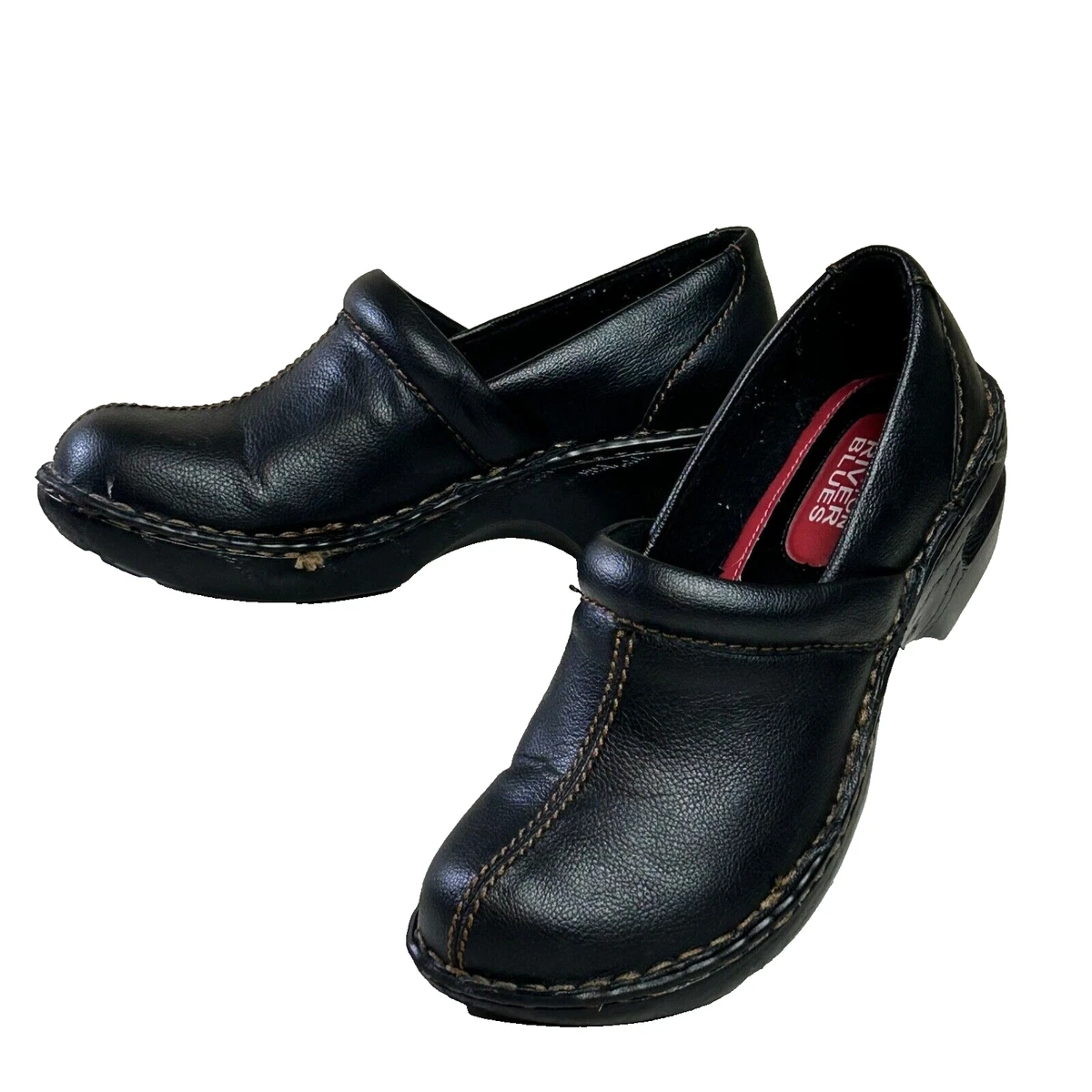 Canyon River Blues Coby Closed Clog Women Size 7 Black