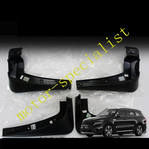 4pcs Black Wheel Splash Guards Mudguards Fender Cover For Kia Sorento