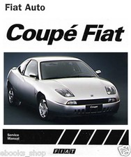 CD MANUALE TECNICO D'OFFICINA FIAT COUPè 2.0 16V. - 20V. - TURBO - ZFA175 EN