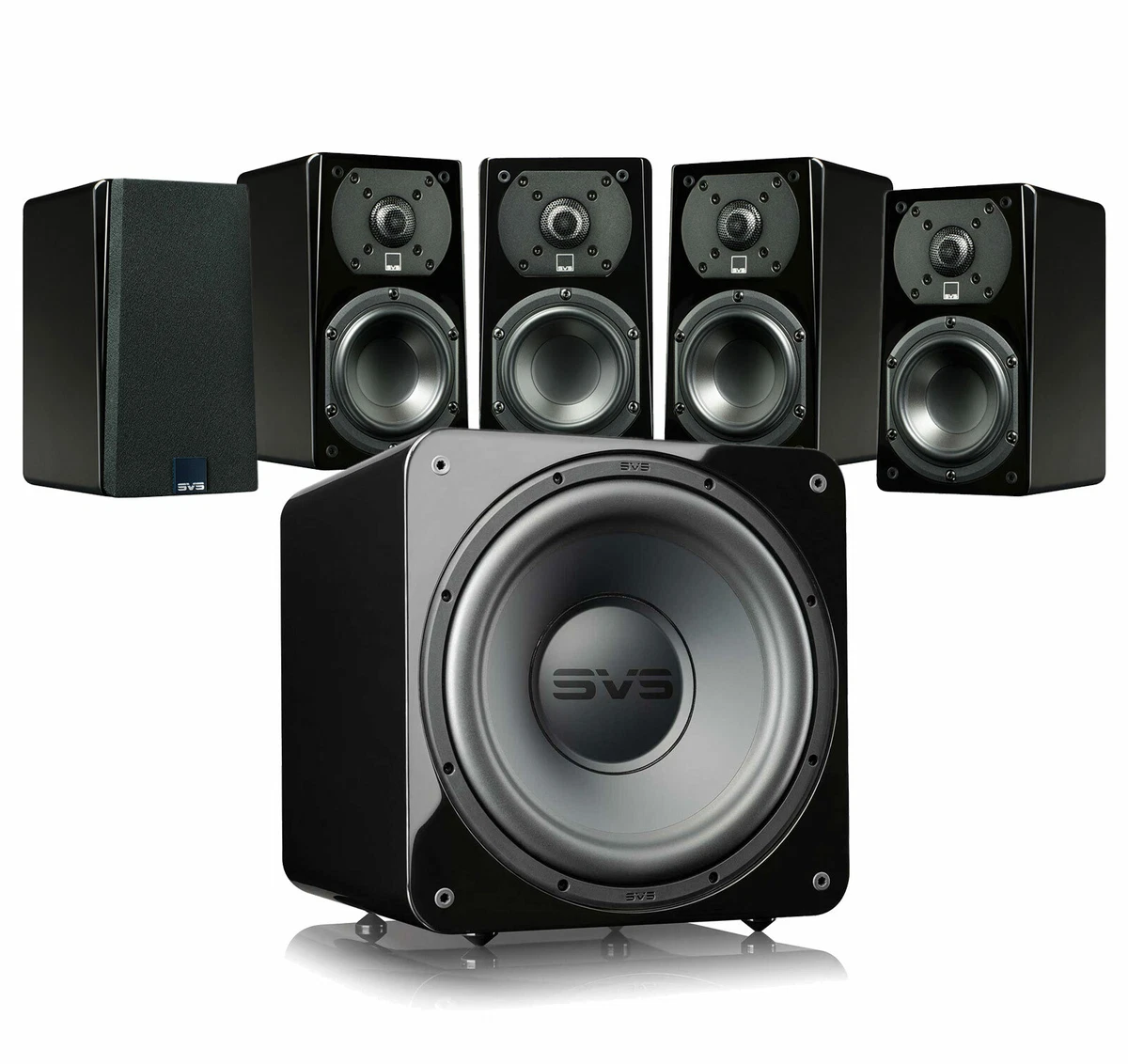 SVS Prime Satellite 5.1 Home Theater speaker system - Piano Gloss