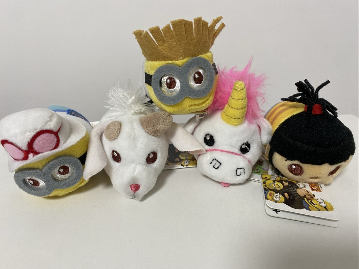 Stuffed Toy Minion Tsum Tsum Bundle Of Minion Tsum Tsum Plushies