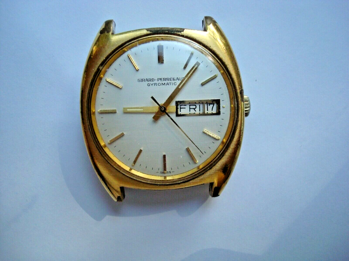 時計 Girard-Perregaux Gyromatic Automatic 17J Girard-Perregaux Men's Automatic Gyromatic Watch 17j. Day Date