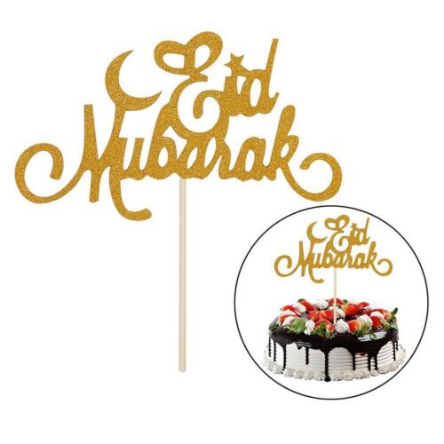 Eid Mubarak Cake Topper Hajj for Wedding Baby Shower Decor - Picture 1 of 16
