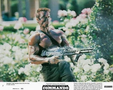 Commando Original 8x10 Lobby Card Poster Photo 1985 Schwarzenegger Milano #7