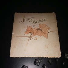 Joli livret de poèmes 🌷 THEO STROEFFER'S ARTVERLAG 🌷 fin XIXe siècle