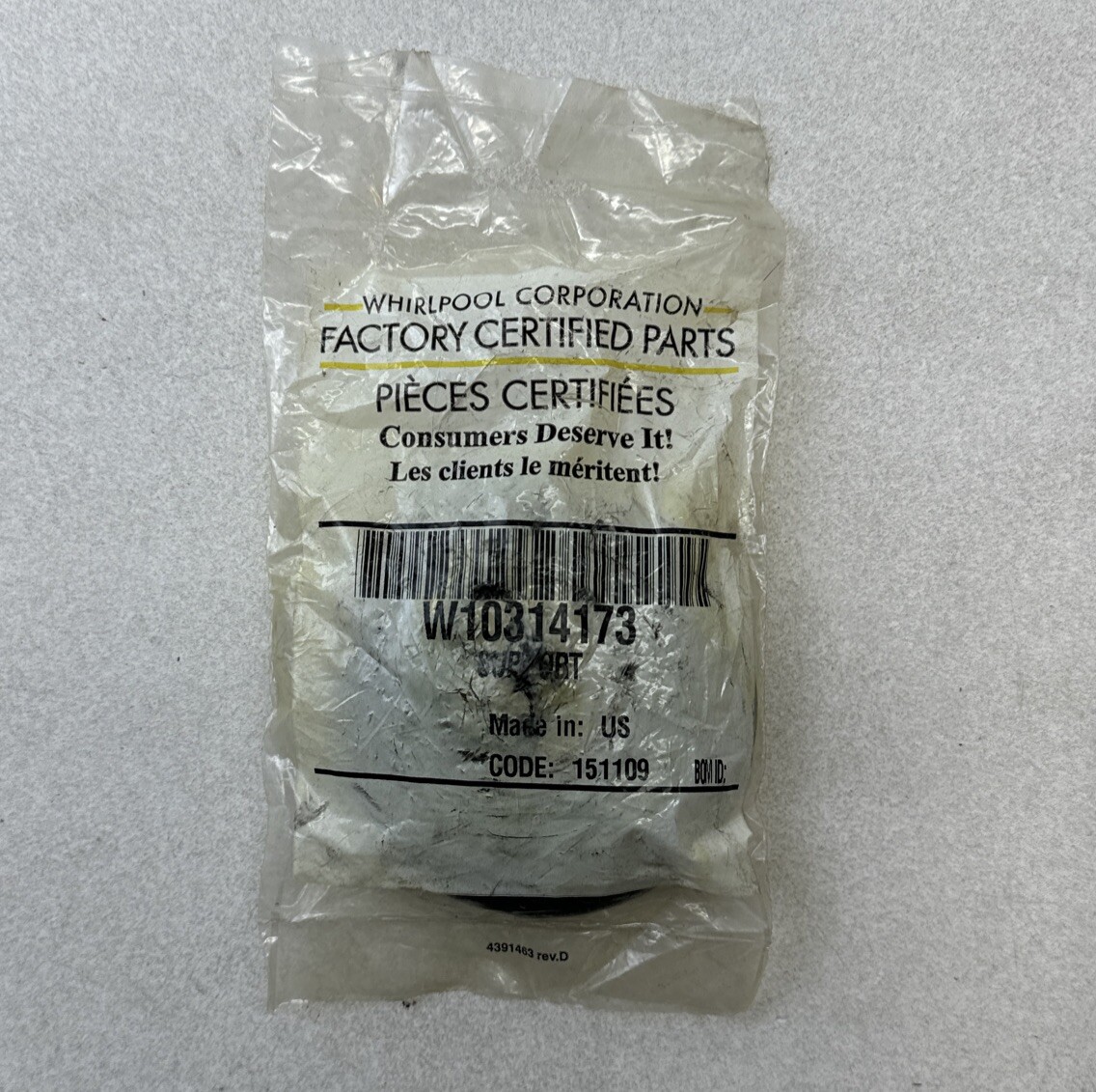 OEM Whirlpool WPW10314173 W10314173 Dryer Drum Roller - Foto 7