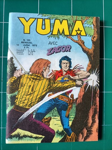 YUMA N° 123 - MIKI, ZAGOR - LUG 1973 - TBE
