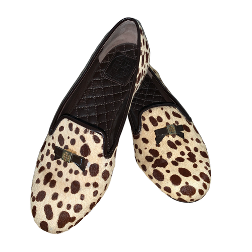 tory burch leopard loafers