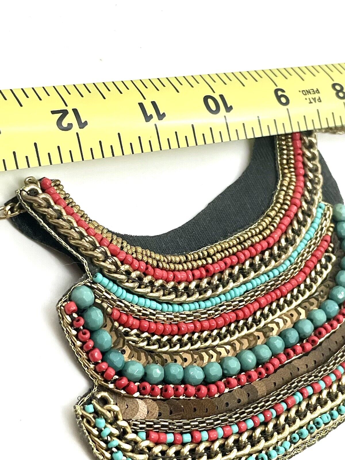 Vintage Handmade Egyptian Necklace - image 8