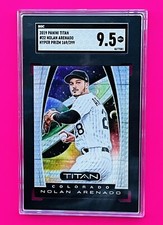 Nolan Arenado 2019 Panini Chronicles Titan—Hyper Prizm/299 #22 SGC 9.5 Mint+