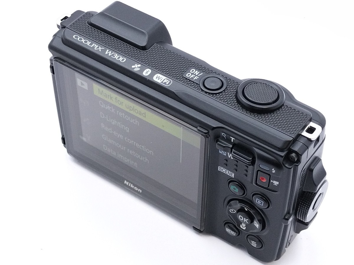 TOP MINT] ]Nikon COOLPIX W300 black 16.0MP Waterproof