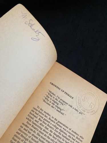 Her Mothers, by E.M. Broner, 1976, Vintage PB, Feminism, Nurture Rebirth - Picture 4 of 5