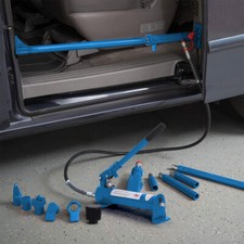  Porta Power Hydraulic 4 Ton Auto Car Body Repair Kit Heavy Duty Garage Tools 