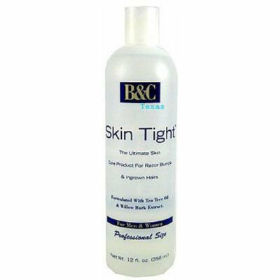 B&C Skin Tight Regular Strength Razor Bump & Ingrown Hair Solution 12 oz