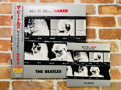 Beatles Let It Be Naked RARE Japan 1st Edition Original OBI LP 7