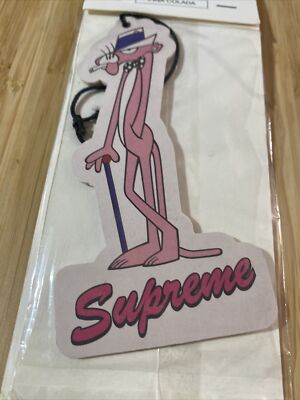 SUPREME PINK PANTHER CAR AIR FRESHENER PINA COLADA | eBay