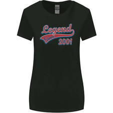 Legend Since 25th Birthday 2001 Womens Wider Cut T-Shirt