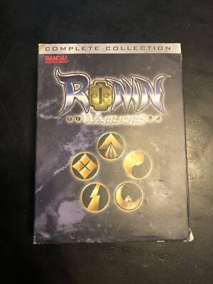 Ronin Warriors DVD Complete Collection Book 1 & 2 Bandai