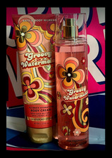 BATH  BODY WORKS GOLDEN SUNFLOWER BODY MIST ULTIMATE HYDRATION BODY CREAM NEW