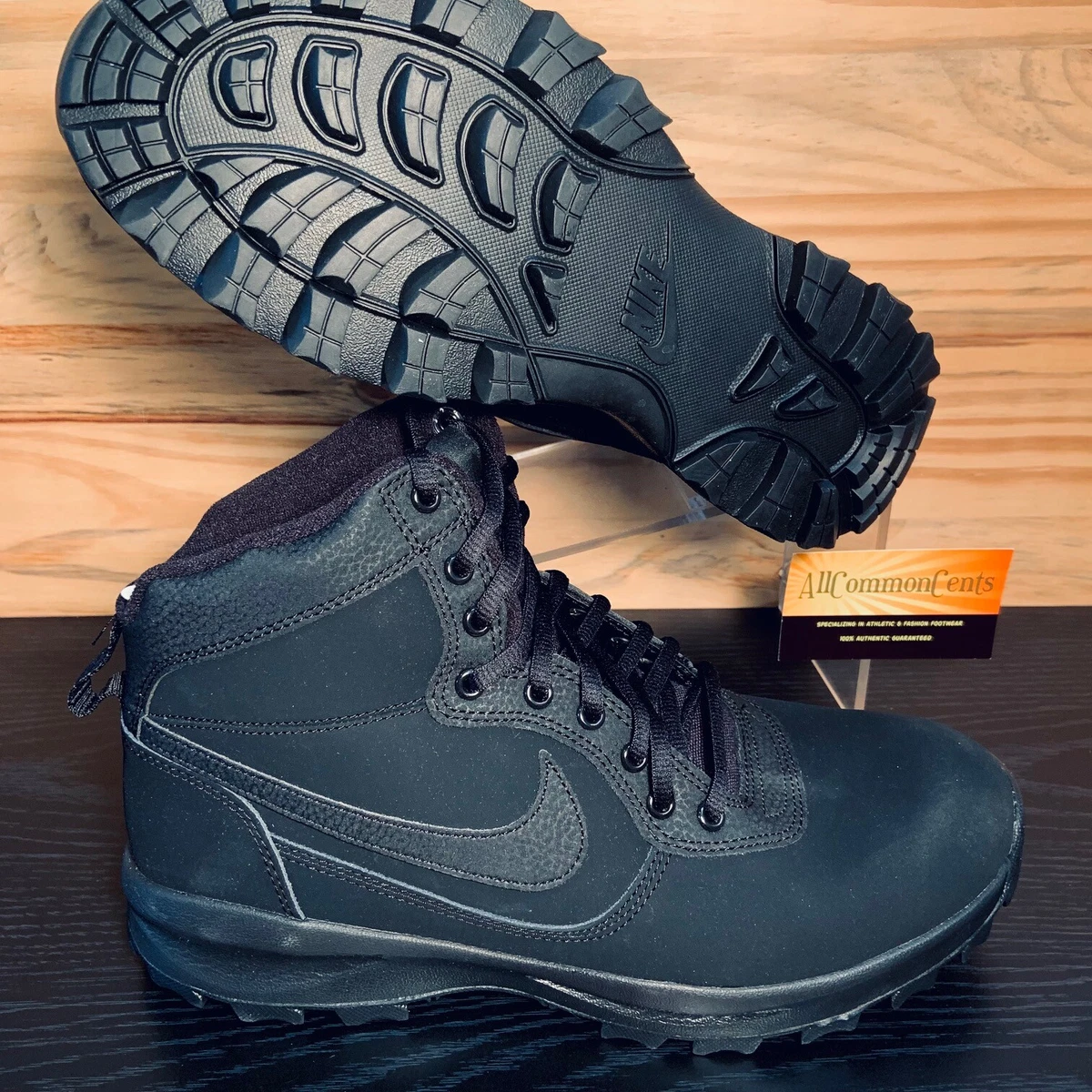 Nike Manoadome Men s Boots Triple Black Size 10 Work Hiking Boots