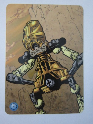 POHATU BIONICLE QUEST FOR MASKS 1ST ED CARD 118 TRIUMPHS! FULL ART LEGO NP NM