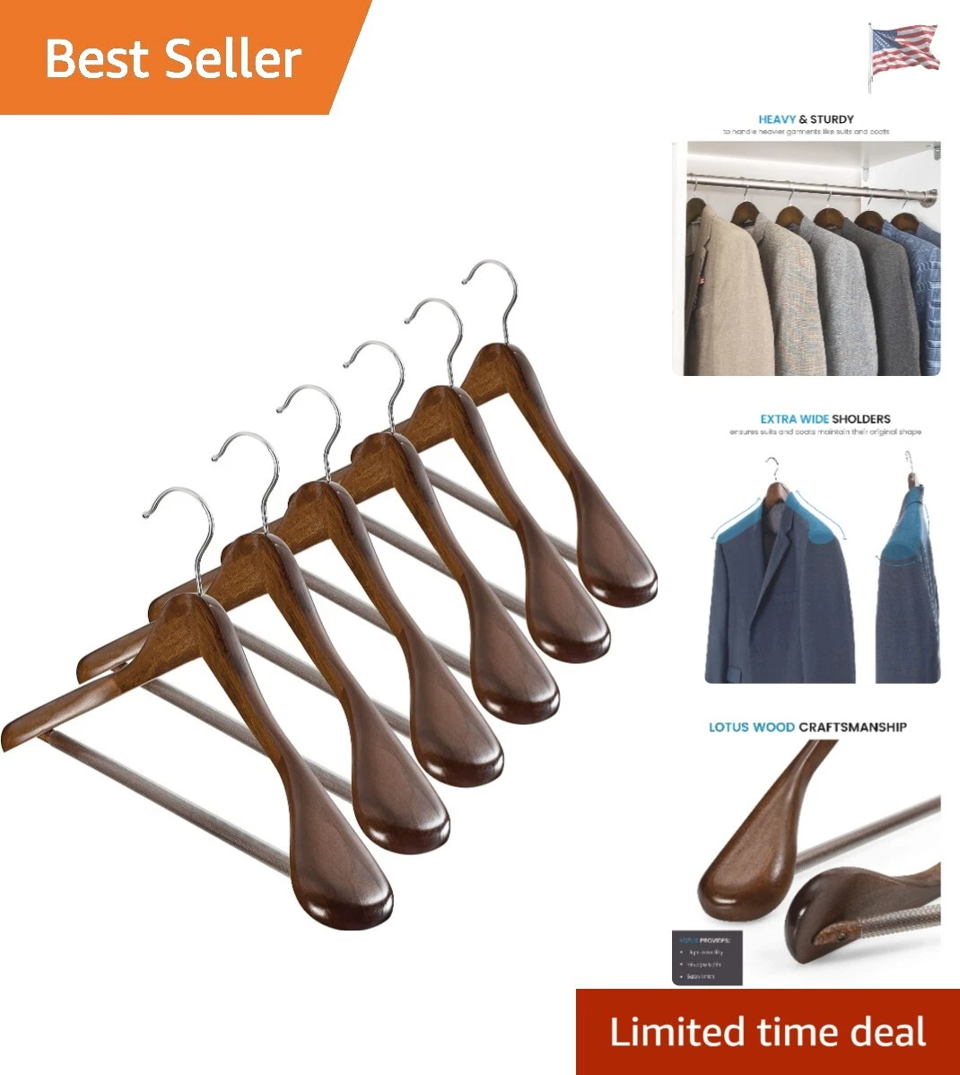 Like-It Non-Slip Clothes Hanger