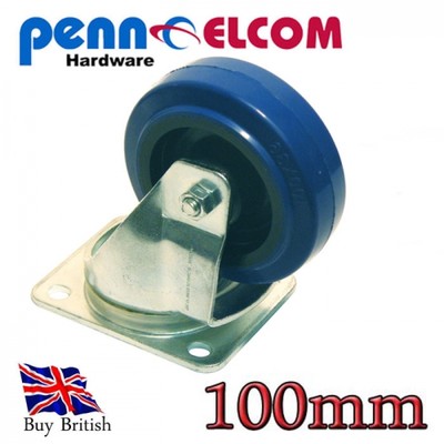 Penn Elcom 100 mm Blue Wheel Lenkrolle Flightcase Beschläge