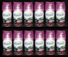 12 Wizard Automatic Spray Refills Morning Mist 5 oz