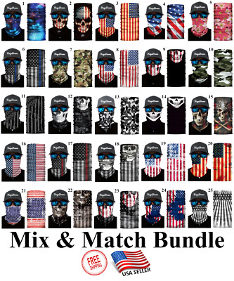 KuyaBruno | Bandana Mask Neck Gaiter Scarf Balaclava