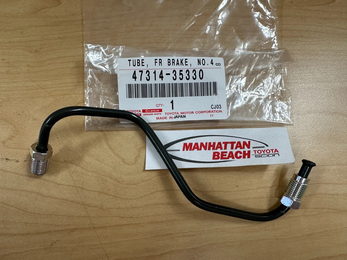 GENUINE TOYOTA 96-02 4RUNNER RIGHT FRONT BRAKE TUBE LINE