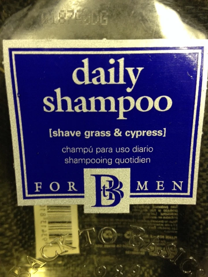 Back To Basics BtB For Men Daily Shampoo Shave Grass & Cypress 8.5oz - Image 2 of 4