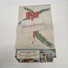 Vintage 1952 Standard Oil Calendar, Gas & Oil Collectible, Color Prints