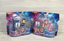 Image of Paw Patrol The Mighty Movie Chase + Skye with Launchers (2 Figure Pack) Bundle